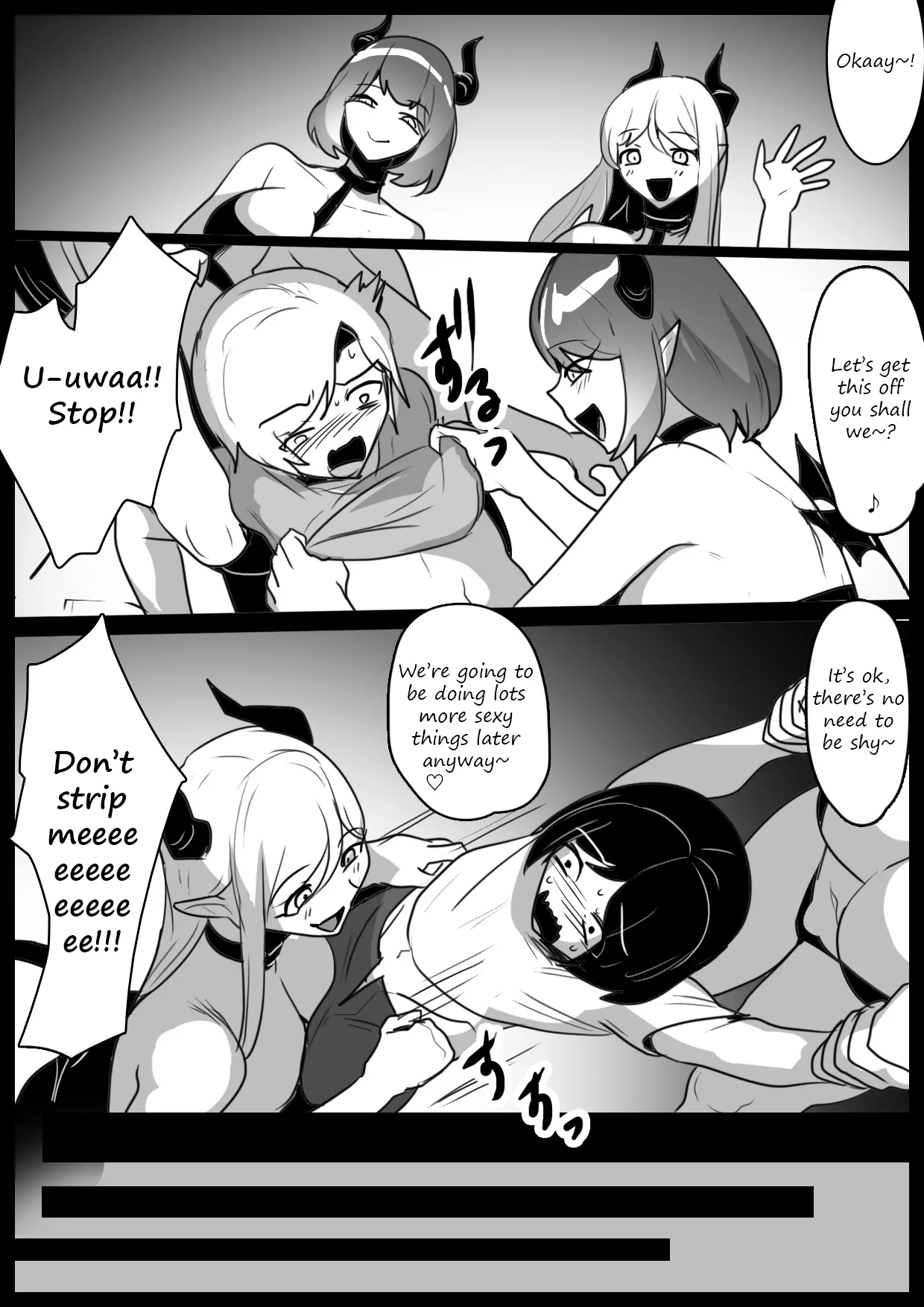 A story about evil succubi adding penises to their collection page 7 full