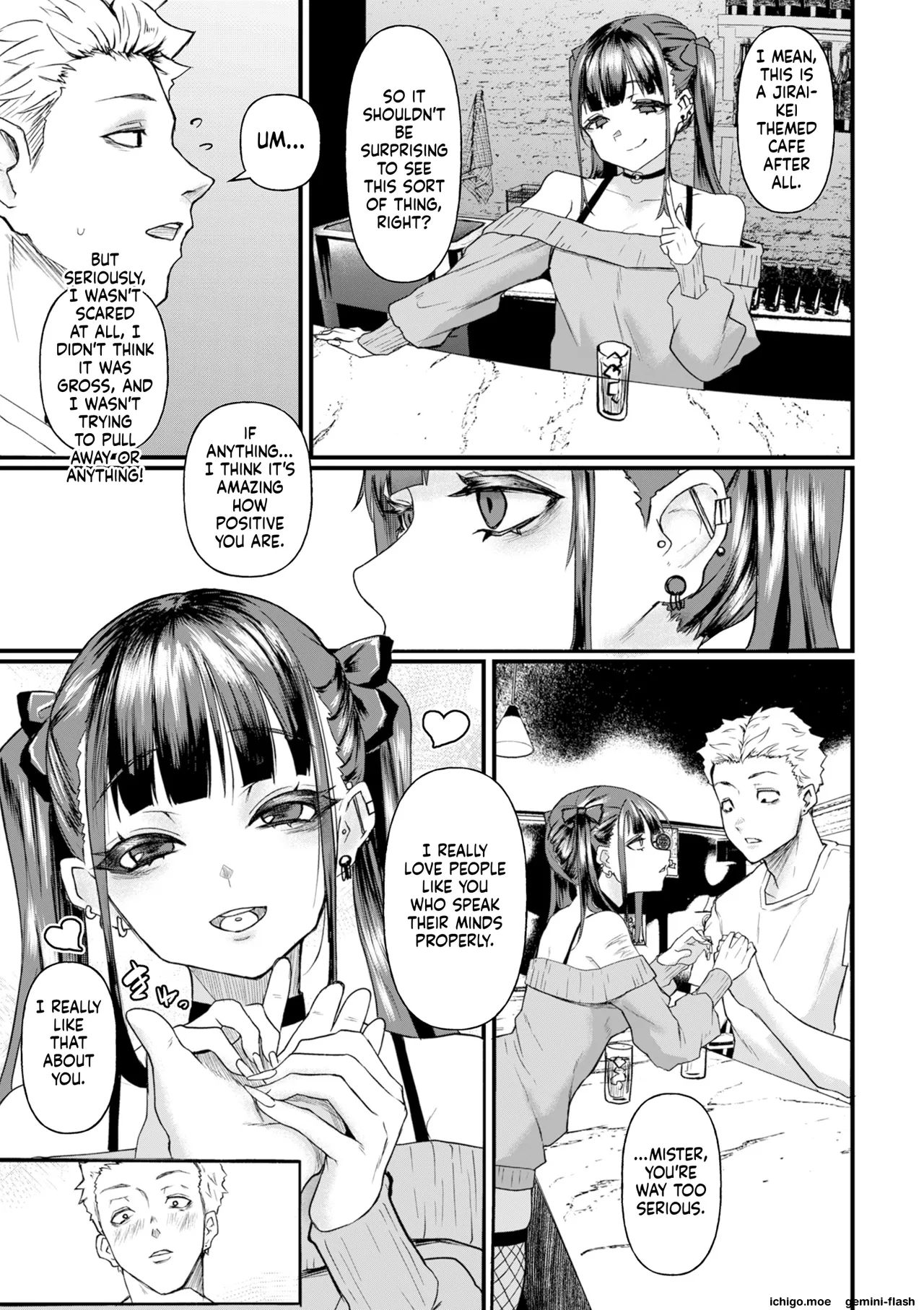 The "Jirai-kei"black cat can't escape page 3 full