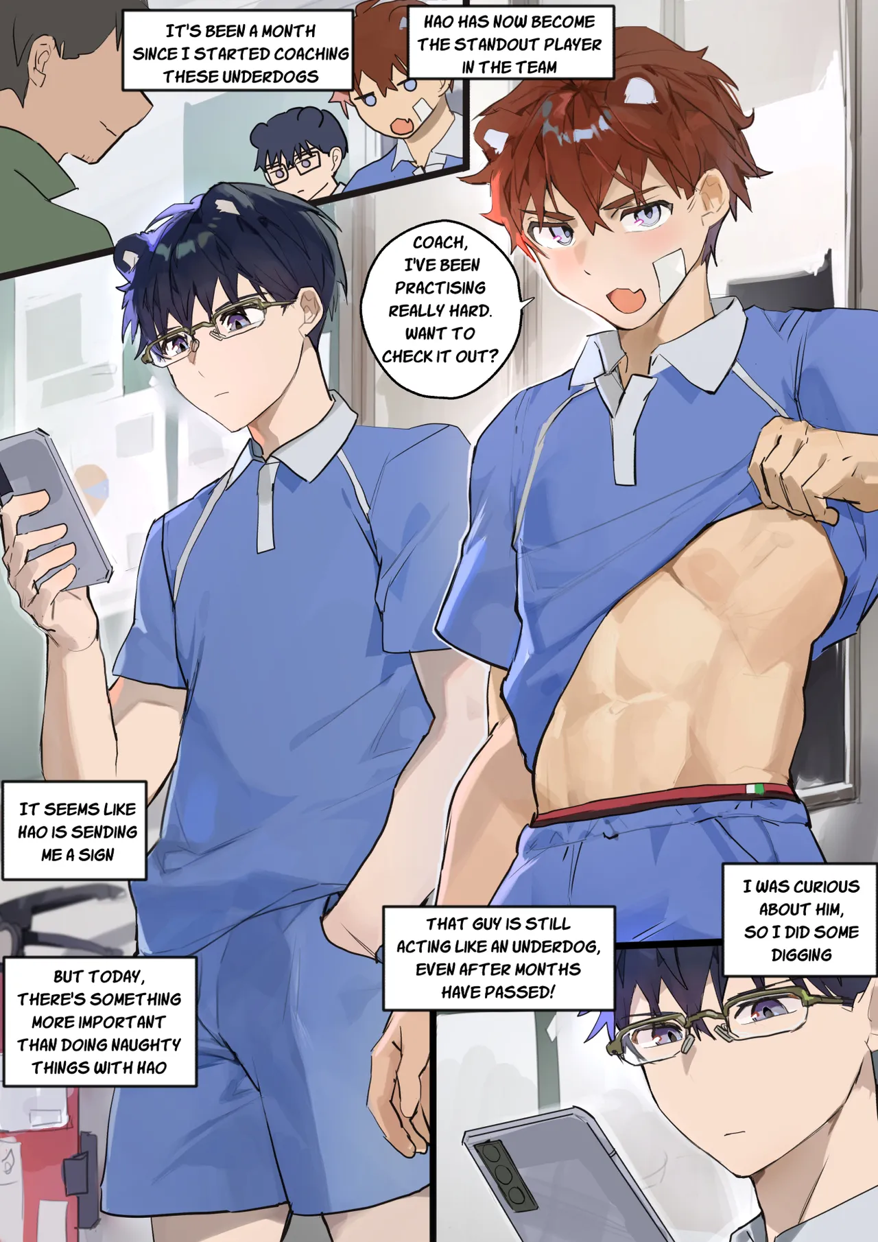 Player Record Book Episode 2 page 1 full