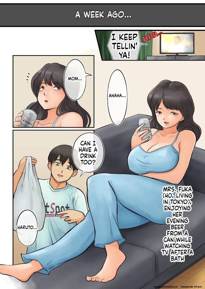 Haha to Osake Nondara erai Kotoninarimashita page 6 full