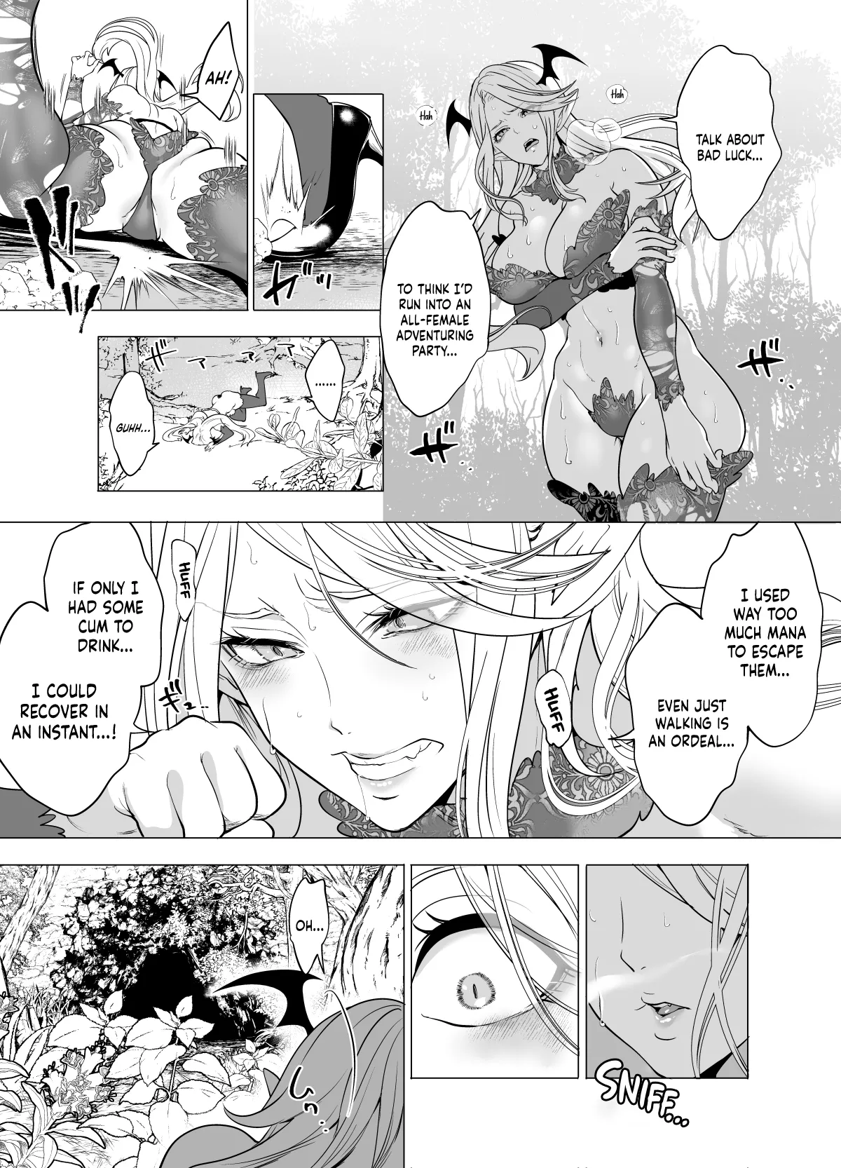 Shokushu Kan Haramase de Takabisha Succubus o Wakaraseru! page 6 full