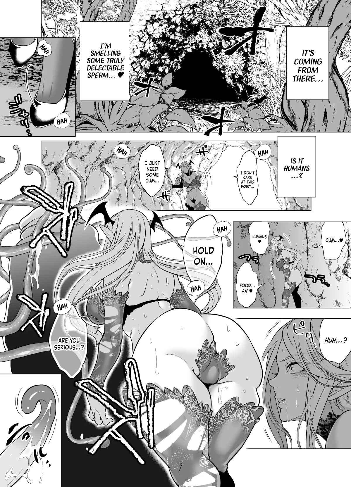 Shokushu Kan Haramase de Takabisha Succubus o Wakaraseru! page 7 full