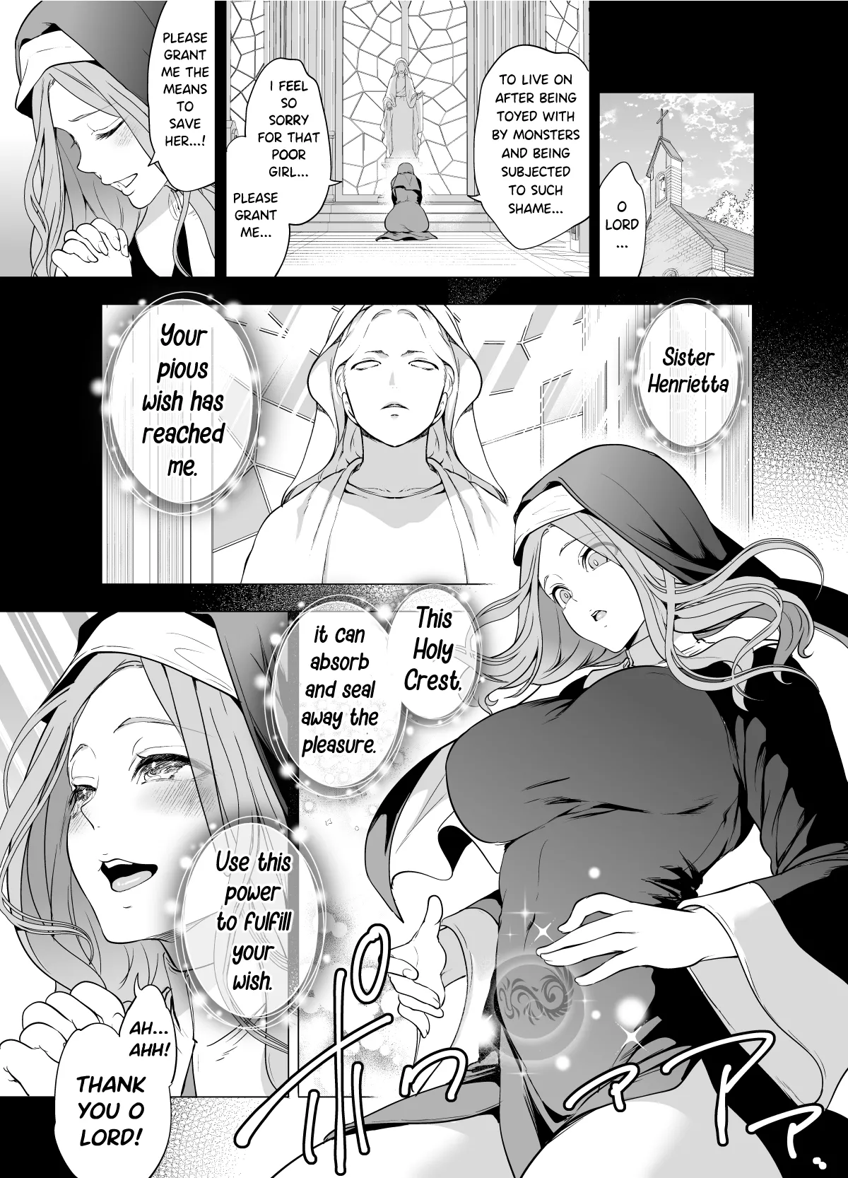 Defeated by Tentacles - The Holy Maiden's Tragic End page 6 full