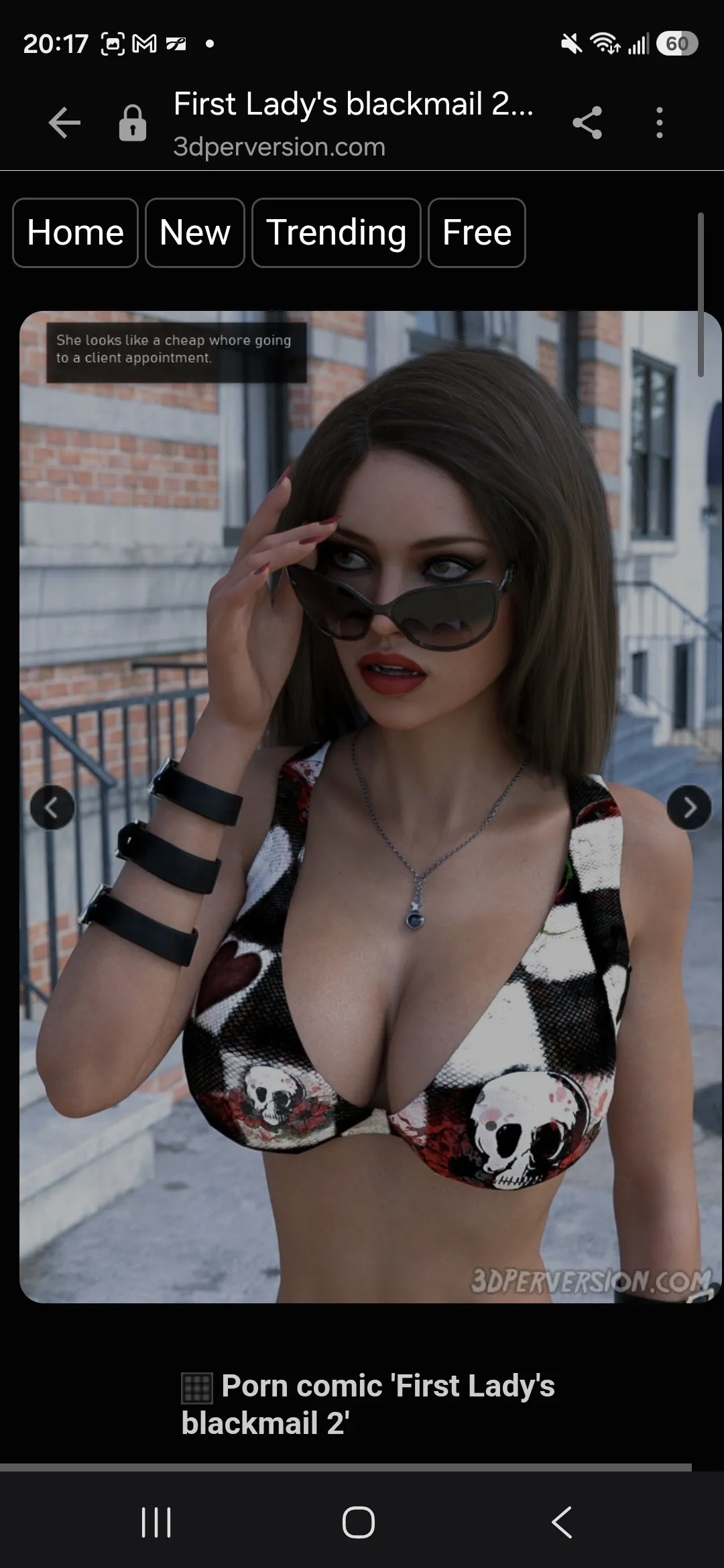 3DPerversionFirst Lady's blackmail 2 & 3 page 3 full