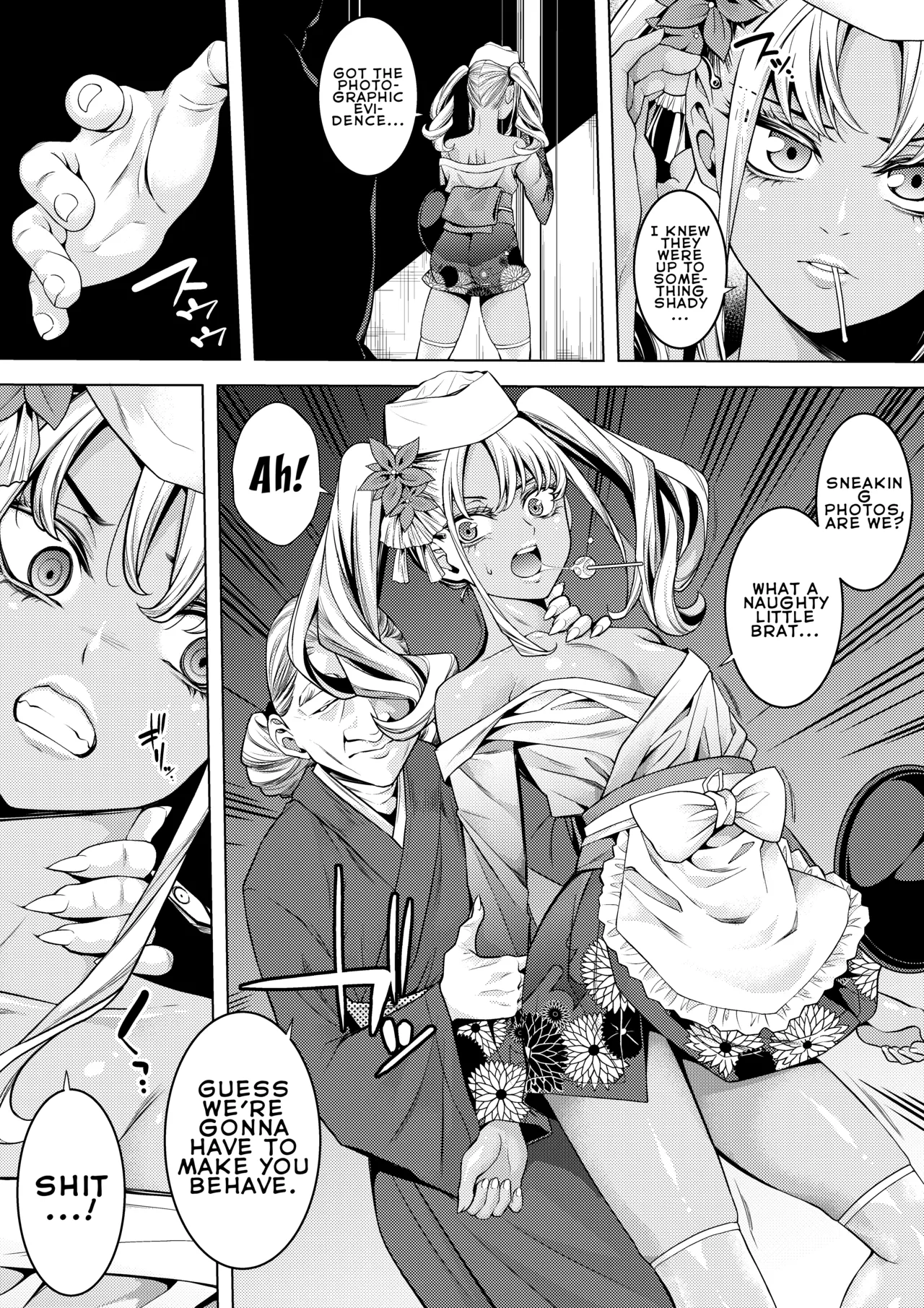 Gyaru Otoko no Musume Sōsa-kan to Chinko Nigiri Sushi | Gyaru Femboy Investigator and Penis Nigiri Sushi page 8 full