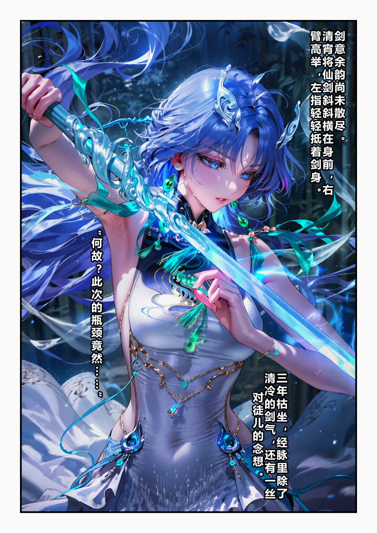 【青山大帝】清宵｜剑仙 序章 page 3 full