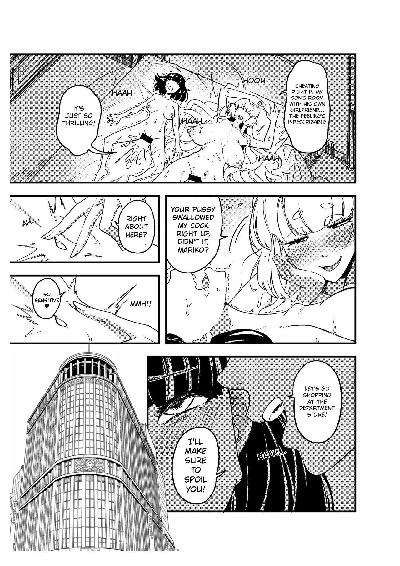 That Time I Found Out my Boyfriend's American Mom Was Actually a Futa!! | Part 2 page 7 full