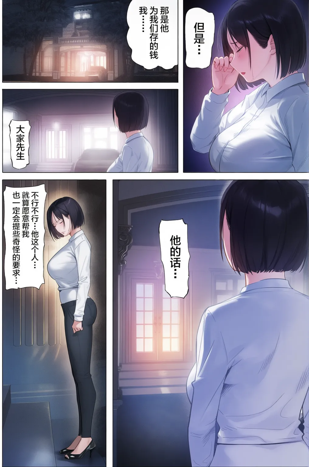 Shakkin Zuke no Hitozuma Kimura Mina to Kimodebu Oyaji no Ooya1-2 page 6 full
