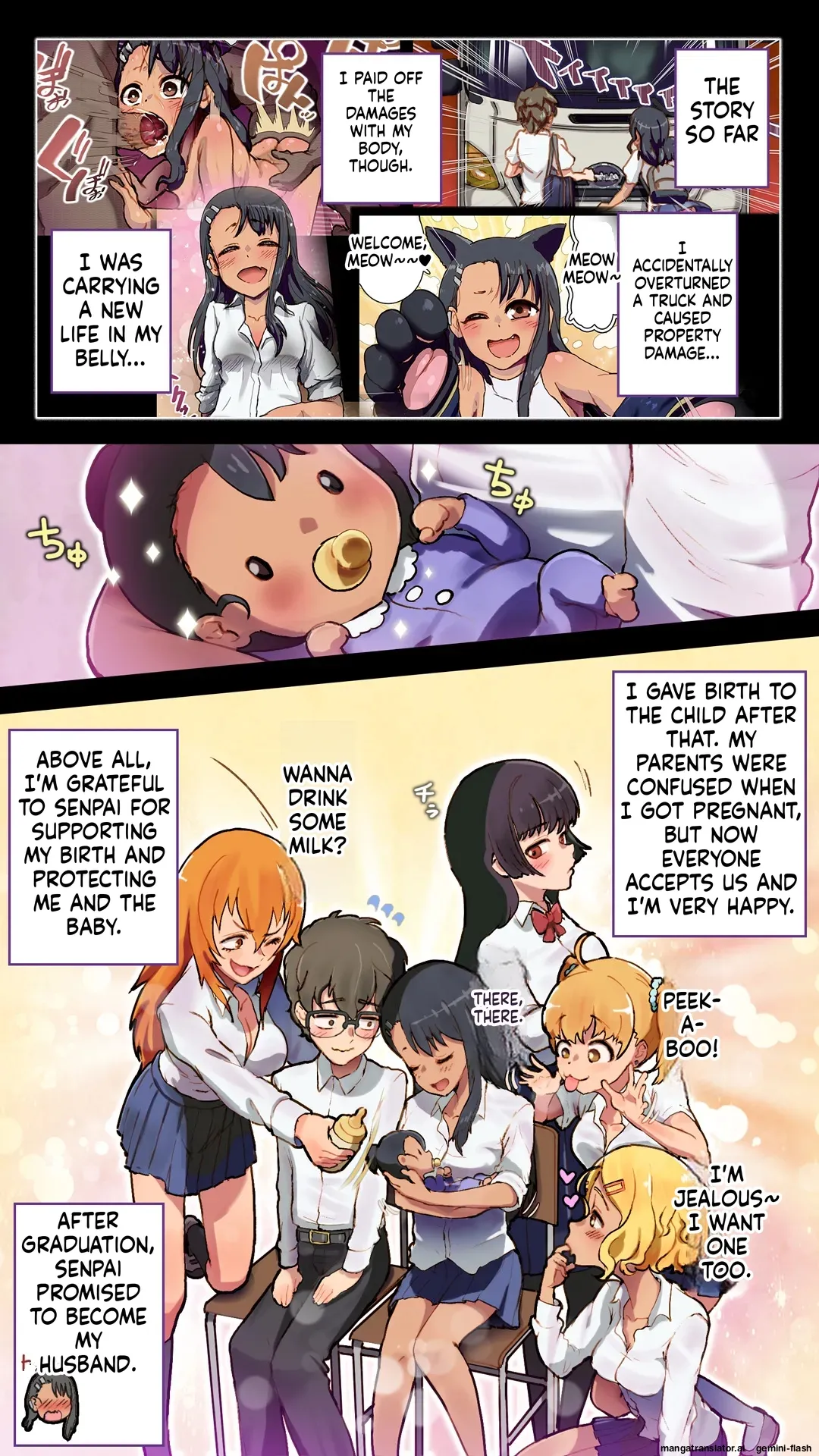 Prostitute Taken Hostage Don't Give Up, Nagatoro-san Sequel page 3 full