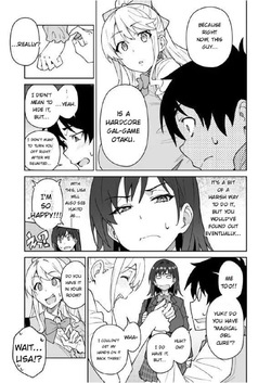 [Syunichi Kansuu (Syunichi, Takeda Hiromitsu)] Cross My Heart ~ Tsundere Fuuki Iin to Kinpatsu Bishoujo Ryuugakusei — page 12