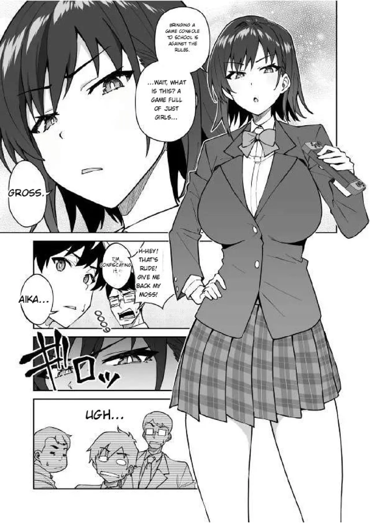 Cross My Heart ~ Tsundere Fuuki Iin to Kinpatsu Bishoujo Ryuugakusei page 6 full