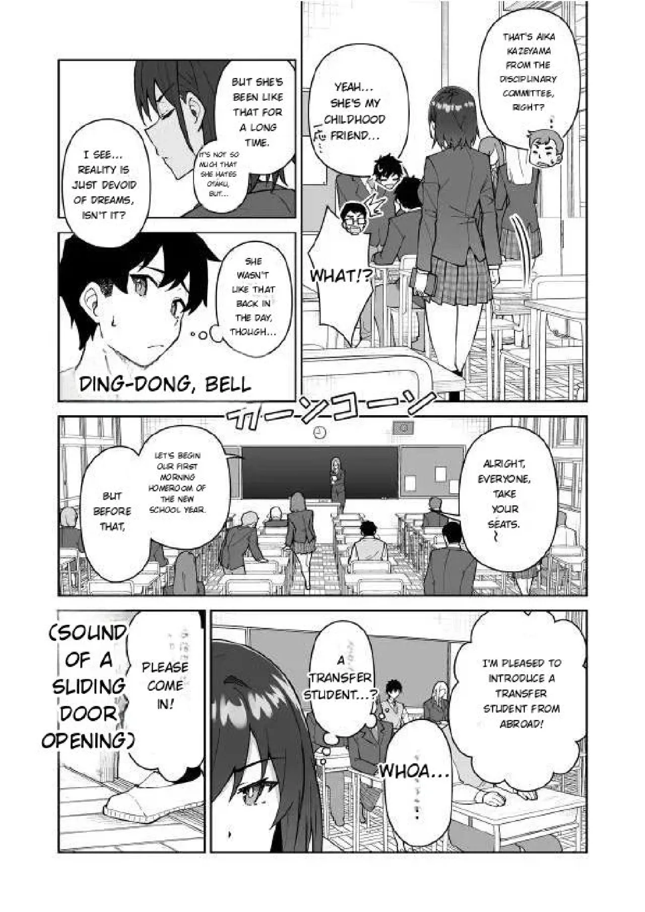 Cross My Heart ~ Tsundere Fuuki Iin to Kinpatsu Bishoujo Ryuugakusei page 7 full