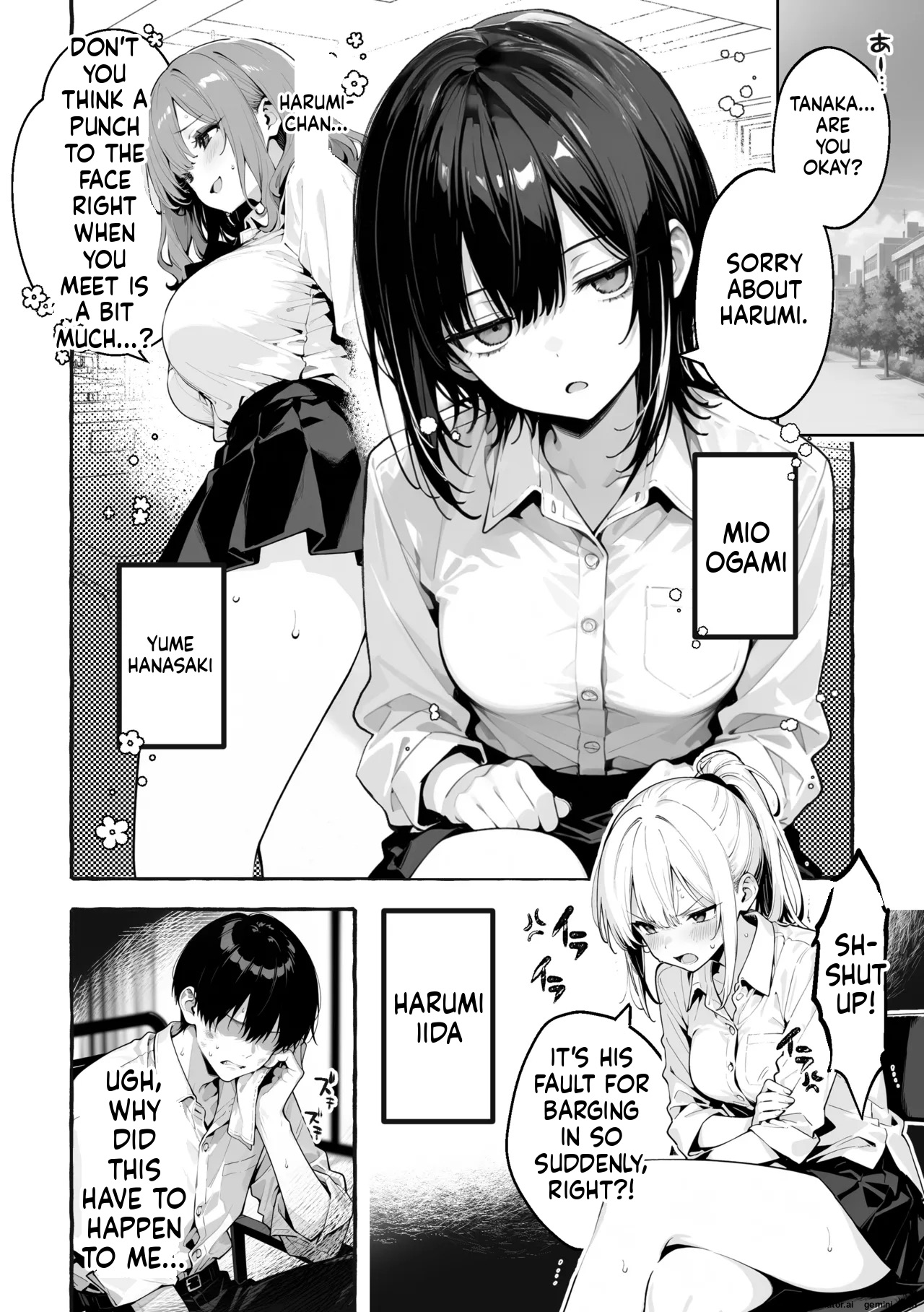 I'm an introverted loser, but for some reason I'm appointed to be in charge of the punishment game for a trio of popular, trendy girls page 5 full