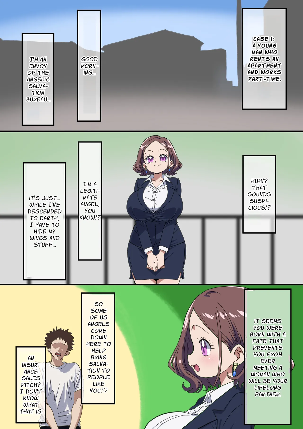 The Fallen Angel's Job @ Rookie Angel "Treira" page 6 full