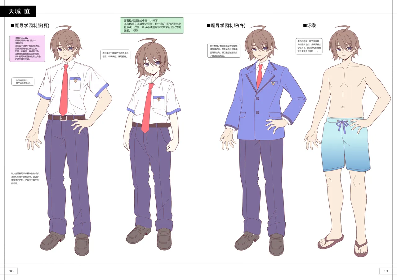 TS Magical Girl Nao! Design Works #2 GEARS page 10 full