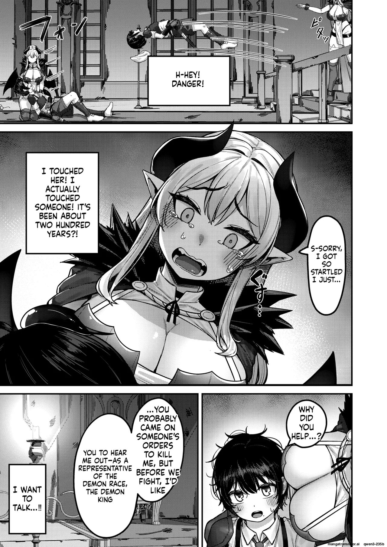 『魔王様の弱いとこ♡』 Isekai Rakuten Vol. 37 page 3 full