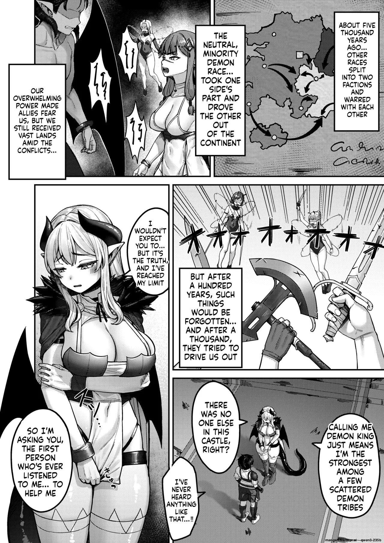 『魔王様の弱いとこ♡』 Isekai Rakuten Vol. 37 page 4 full