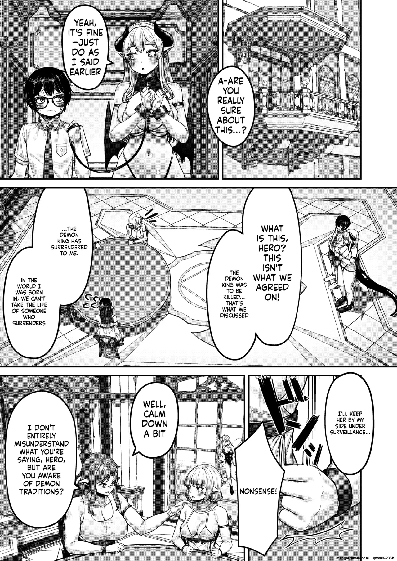 『魔王様の弱いとこ♡』 Isekai Rakuten Vol. 37 page 5 full