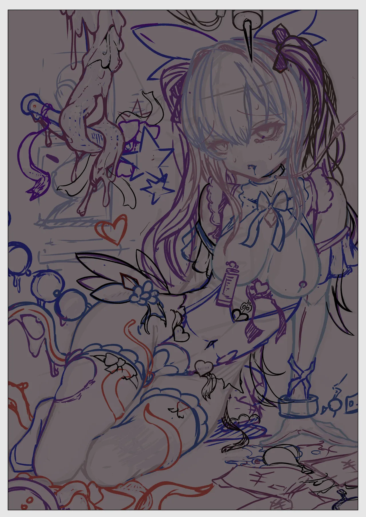 Haiboku!! Ryoujoku!! Mahou Shoujo-tachi!! Toraeta Mesu wa Taisetsu na Seidorei Desu | 败北！！凌辱！！魔法少女们！！被捕获的雌性是重要的性奴隶 page 3 full