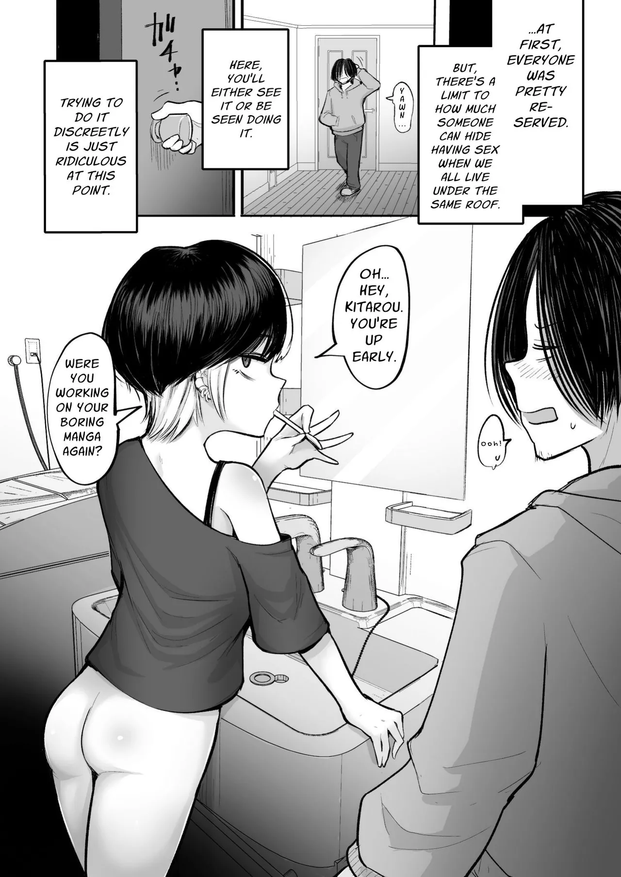 Saikou Saiaku Terrace House Kasu no Danjo ga 6-nin Itara Sex shika Shinai | The Worst Terrace House of All Time: The Six Low-Lives Living There Do Nothing But Fuck page 10 full