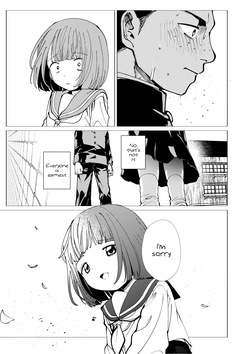 I'm sorry for being born. — page 12