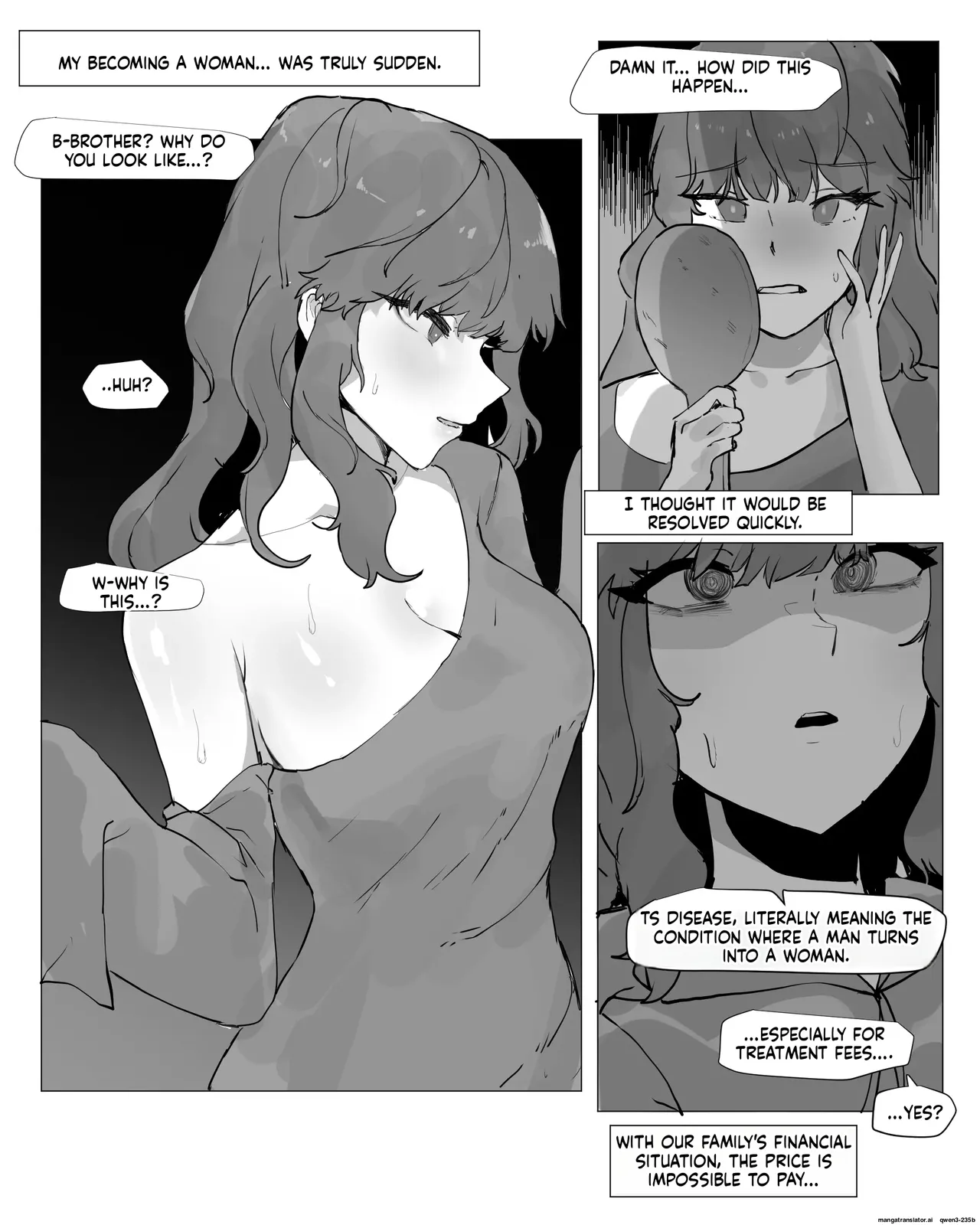 TS Disease 1 - Former Hyung Forced to Accept New Role as Little Brother's Sex Doll Noona page 6 full