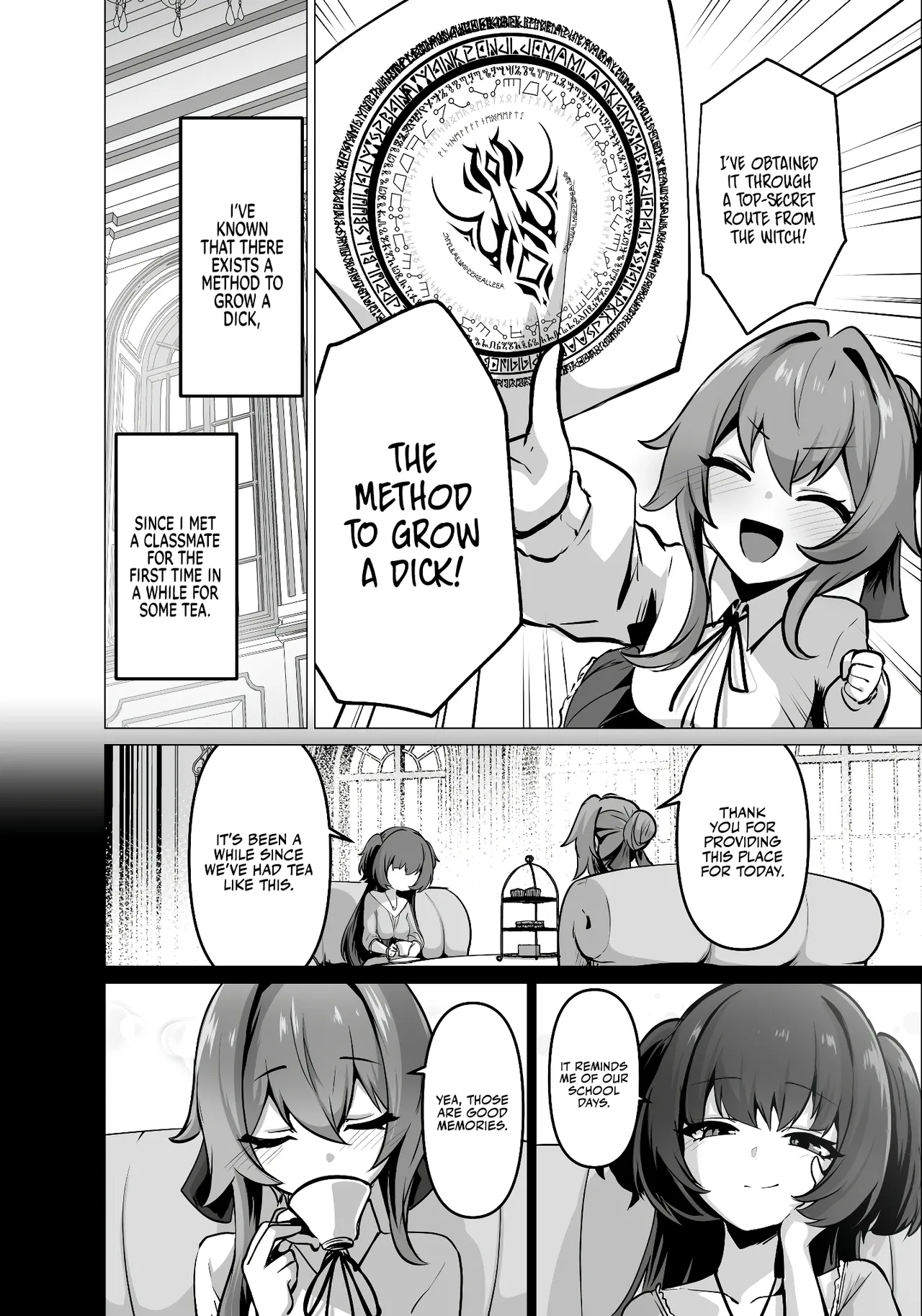 Saikyou Shuzoku no Ryuu no Musume ga Shitsukoku Kozukuri o Nedatte Kuru node Futanari Chinchin de Wakaraseru Hanashi | The Daughter of the Strongest Dragon Race Won't Stop Begging for a Baby, So I'll Teach Her a Lesson with My Futanari Cock page 6 full