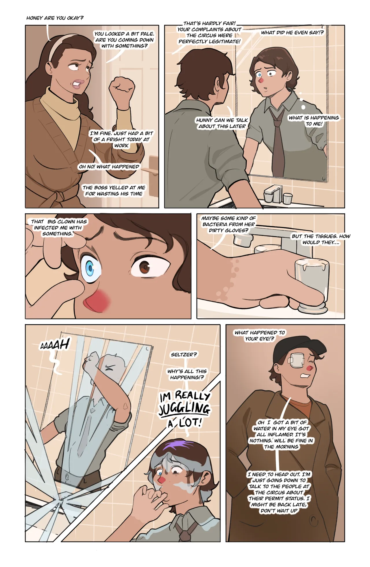 Clownification page 4 full