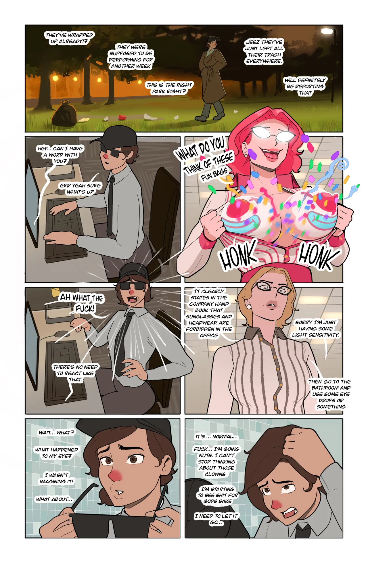 Clownification page 5 full