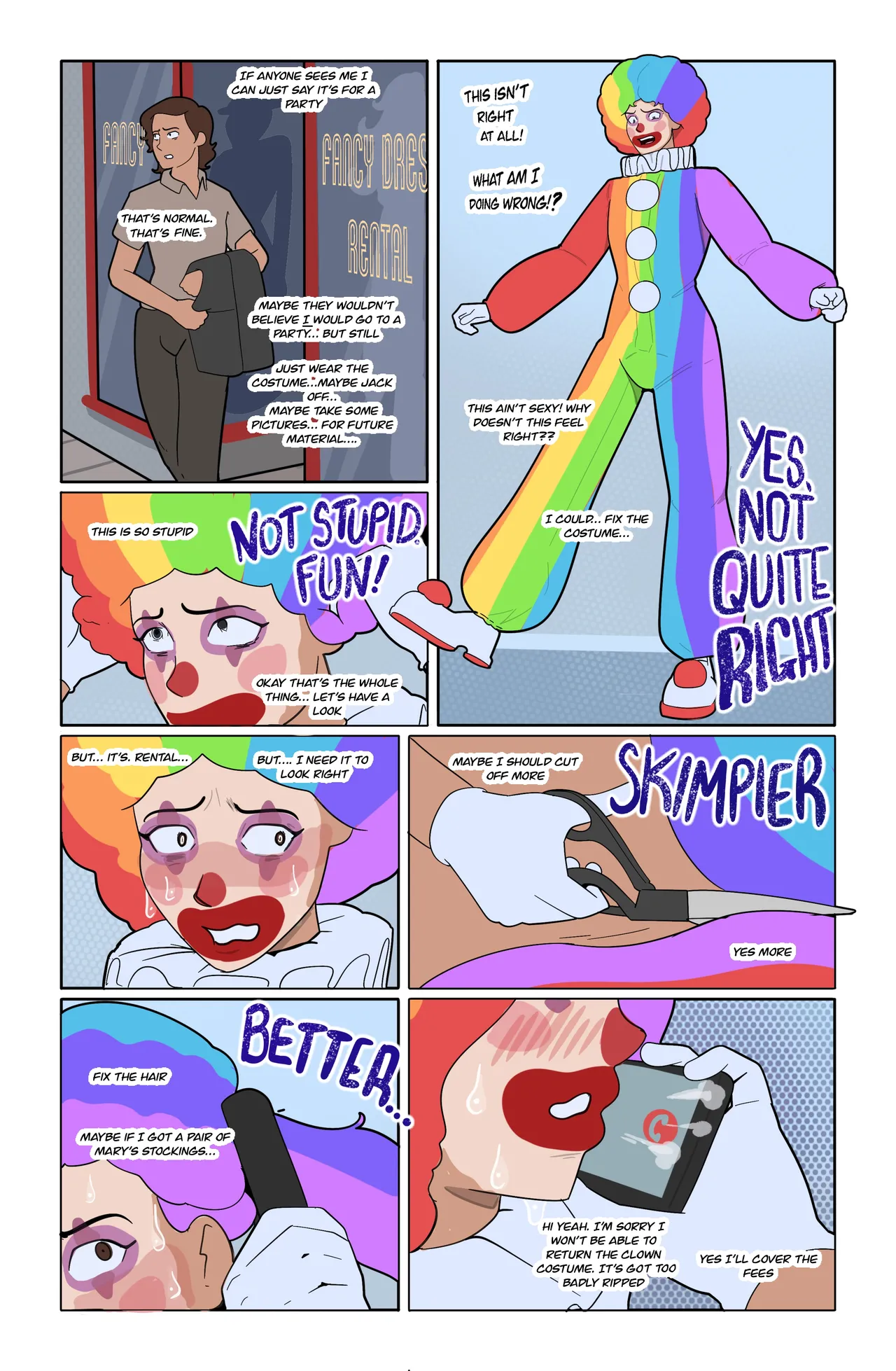 Clownification page 9 full