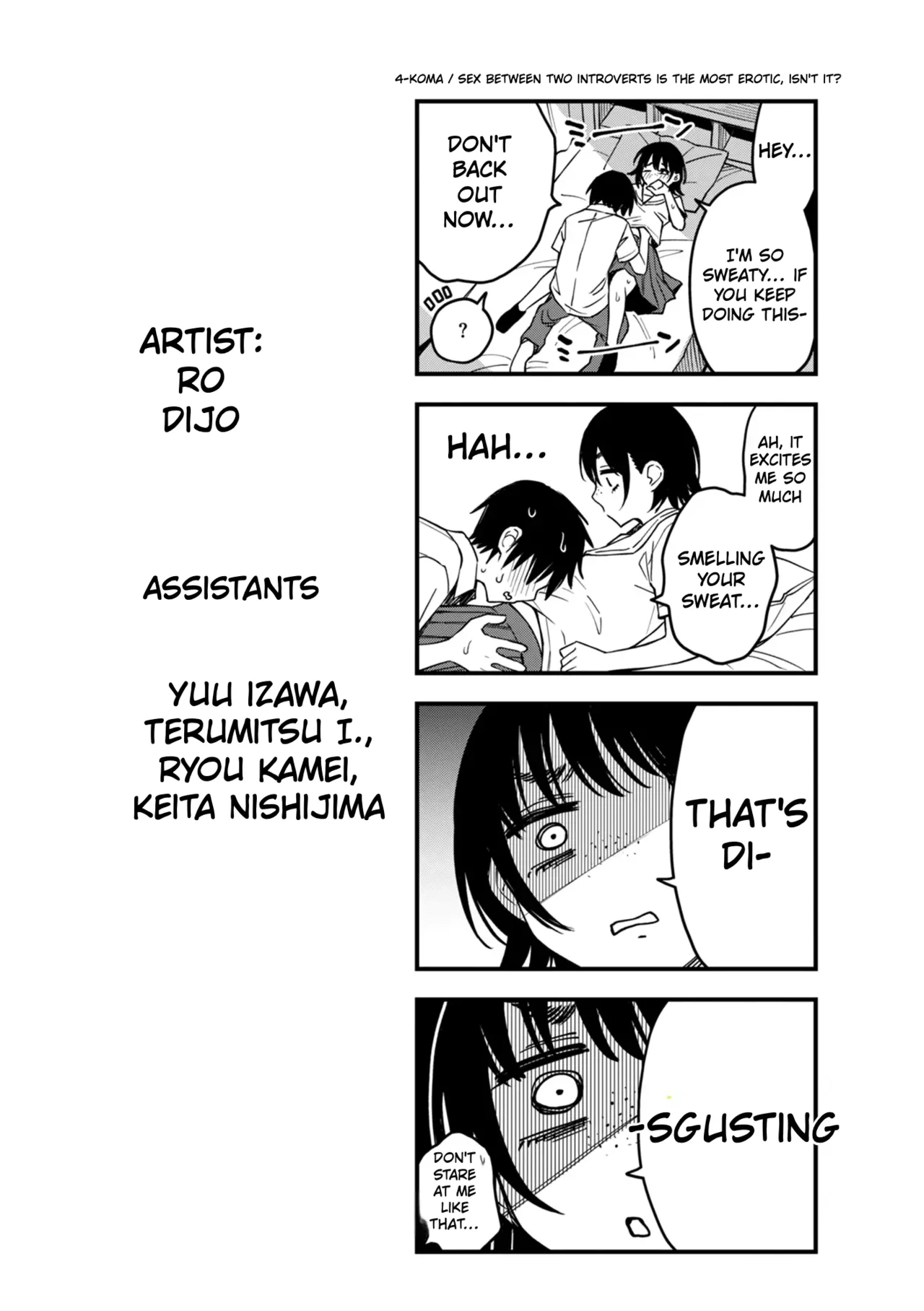 Sex Between Gloomy Types is the Hottest, Ain't It? Epilogue page 5 full