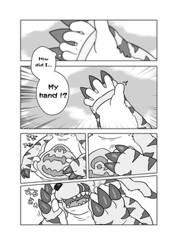 [Hybrid Tribe (Reddo12340)] Reincarnated in the Digiworld as Gabumon! 1 [English] [Digital] — page 11