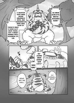 [Hybrid Tribe (Reddo12340)] Reincarnated in the Digiworld as Gabumon! 1 [English] [Digital] — page 15