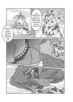 [Hybrid Tribe (Reddo12340)] Reincarnated in the Digiworld as Gabumon! 1 [English] [Digital] — page 18