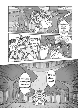 [Hybrid Tribe (Reddo12340)] Reincarnated in the Digiworld as Gabumon! 1 [English] [Digital] — page 23