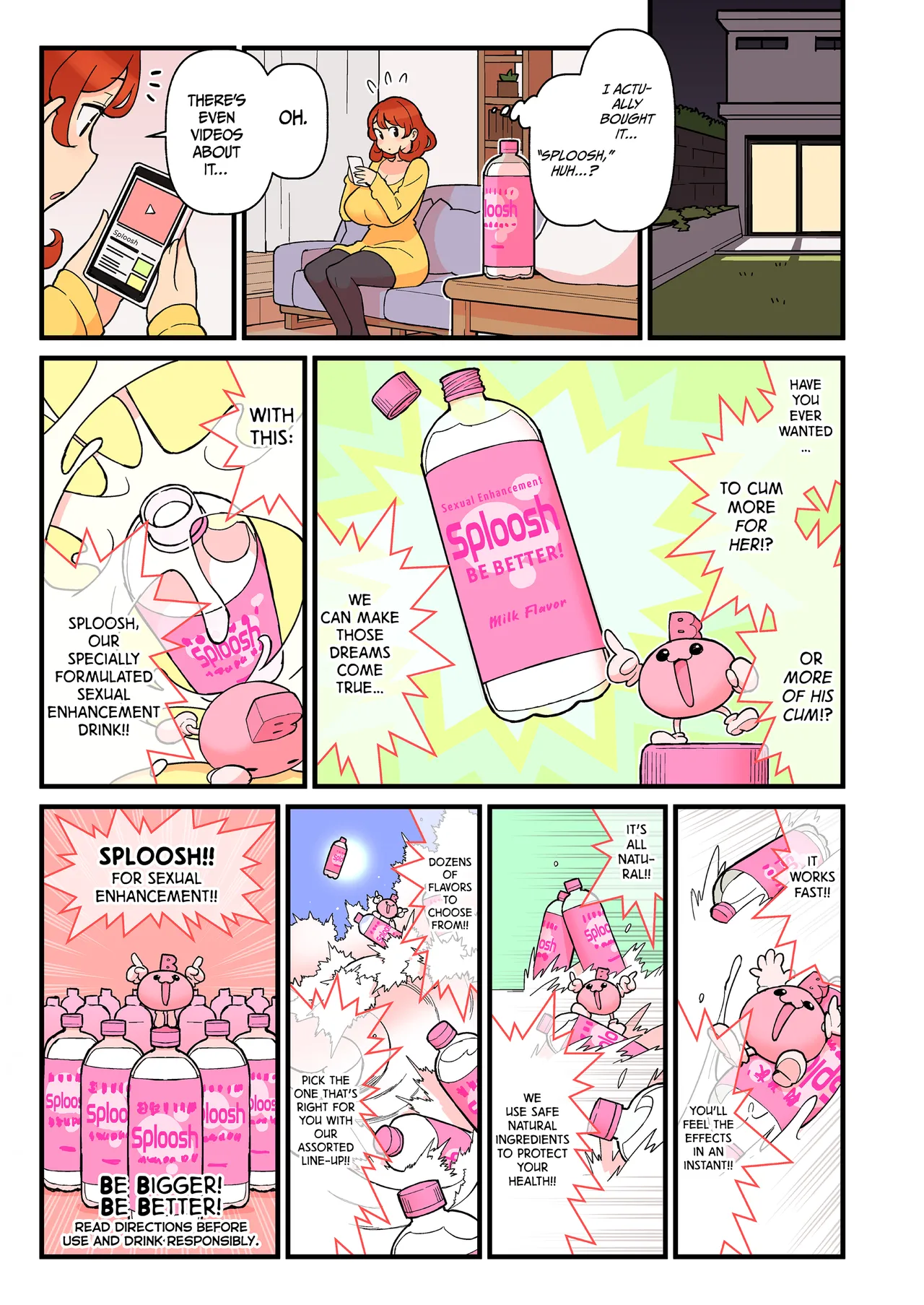 Sploosh: For Sexual Enhancement page 8 full
