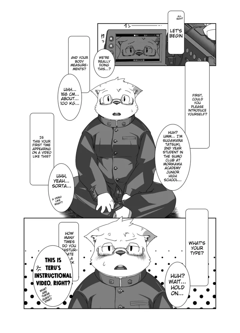 The Secret Lesson: How to wear a Fundoshi - 1 page 3 full